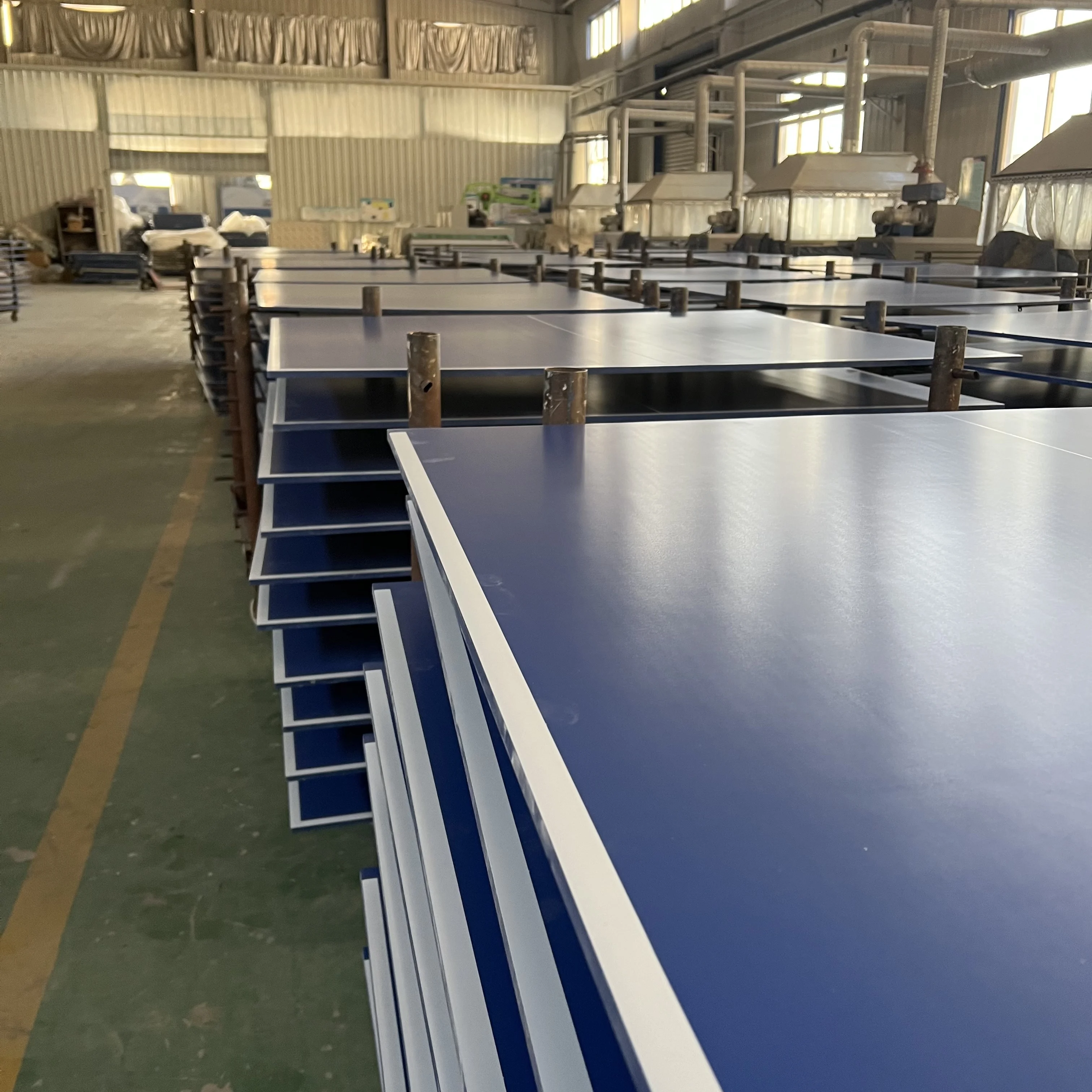 Cheap and high quality 12mm indoor table tennis table for sports and entertainments