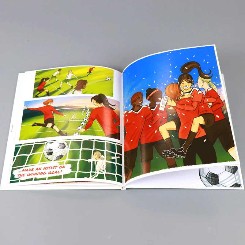 China Professional Factory Custom Hardcover Book Children Picture Comic Book Printing Service