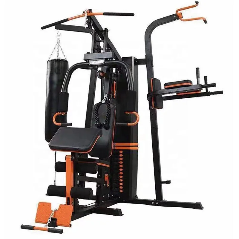 Wholesale Commercial Use  Machine Multi Function Home Gym Fitness Equipment With Three Stations Squat Machine