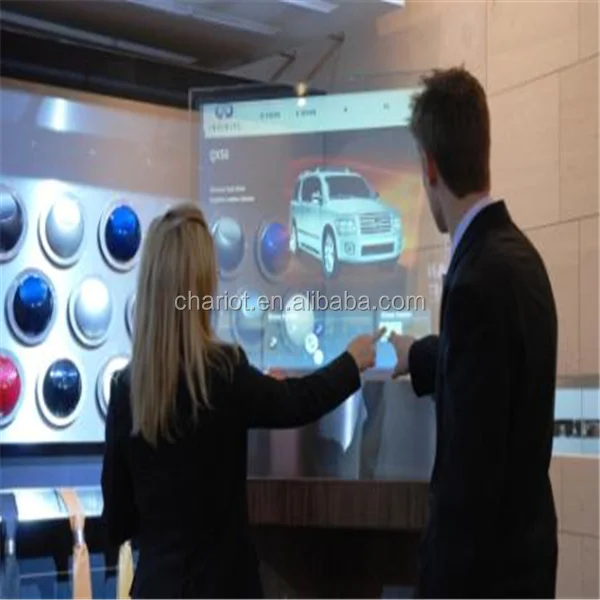 Best cheap holographic 3d projection screen multi touch foil