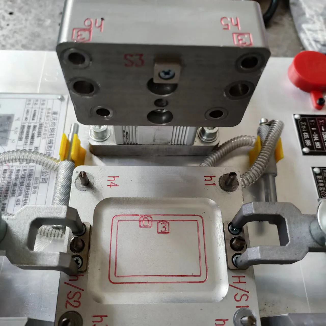 Automobile Armrest Hinge Assembly Checking Fixture, Factory Professional Processing, Design, Checking Fixture