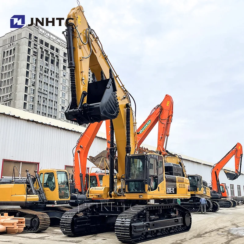 Cheap Price Good After-sale Service 52ton Excavator Digger Digshell Big Excavator