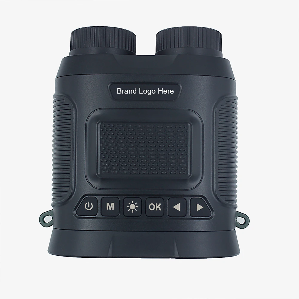 Инфракрасный бинокль 350 метров 2,5 K, цифровой бинокль ночного видения с камерой и силиконовыми кнопками подсветки DT29