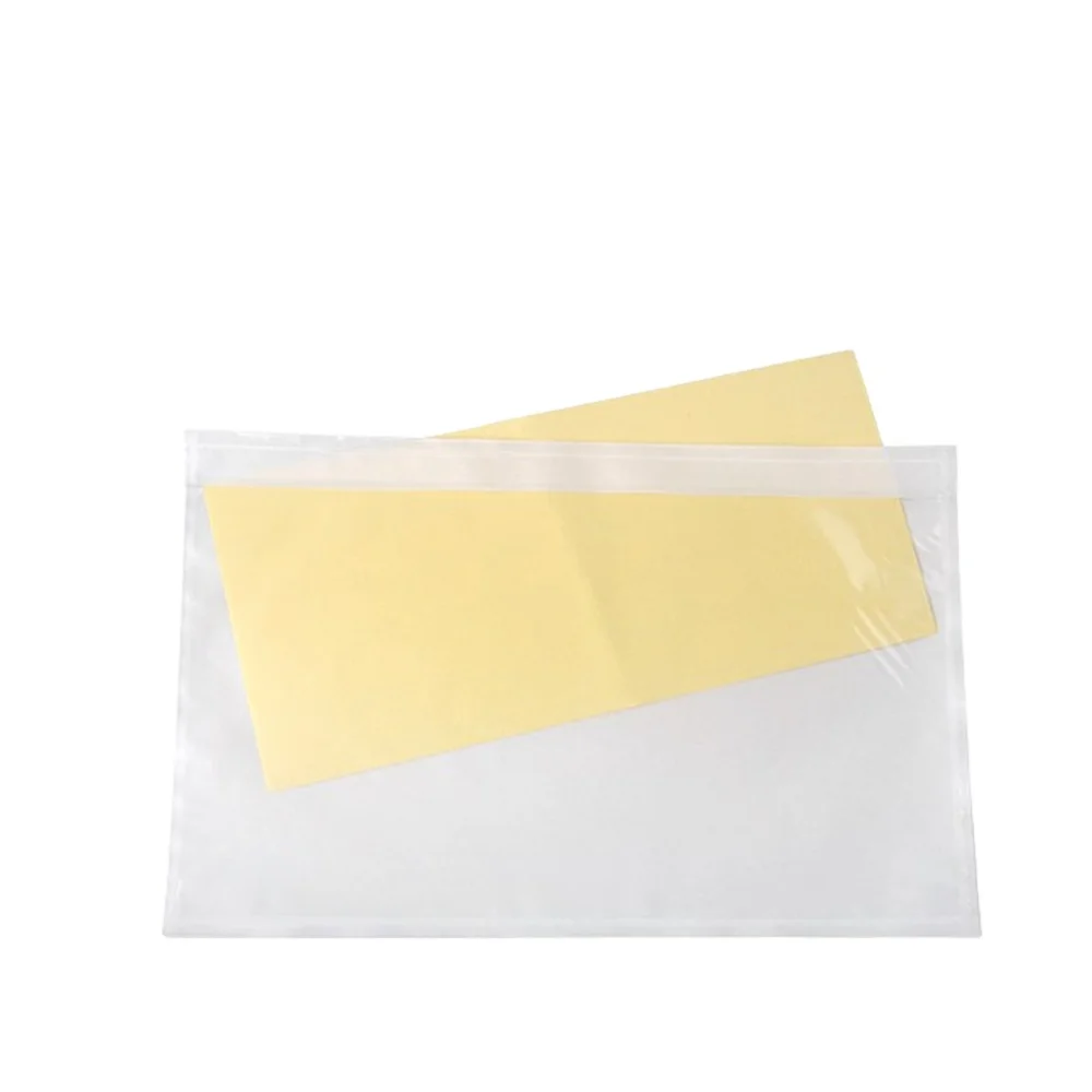 China Customized Logo Self-adhesive Packing List Envelope with Seal Packing List Pouches Self Adhesive envelopes