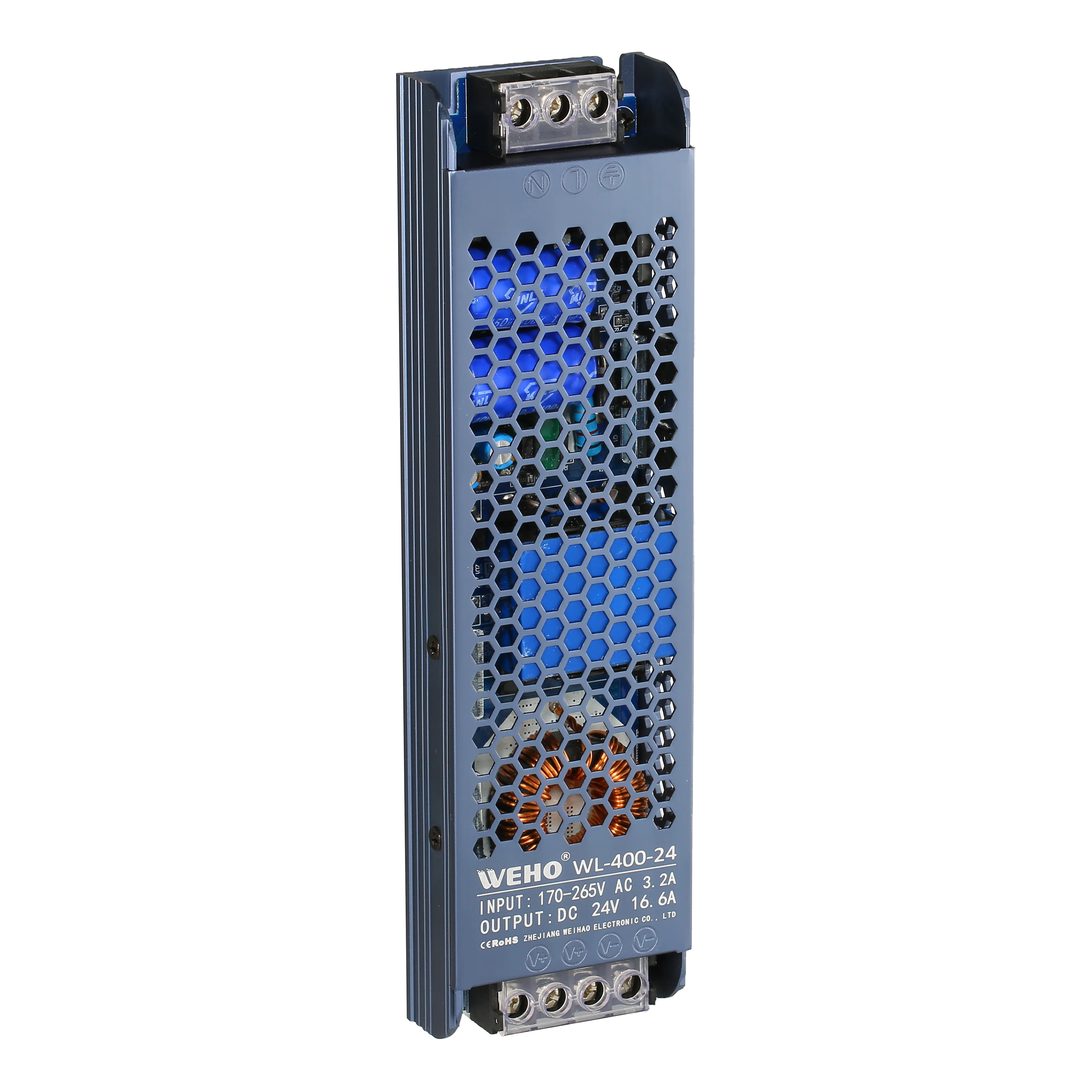WL-400-12 сверхтонкий светодиодный драйвер постоянного напряжения 400 Вт переменного тока 170-265 В 12 33 3 А Линейный импульсный источник питания
