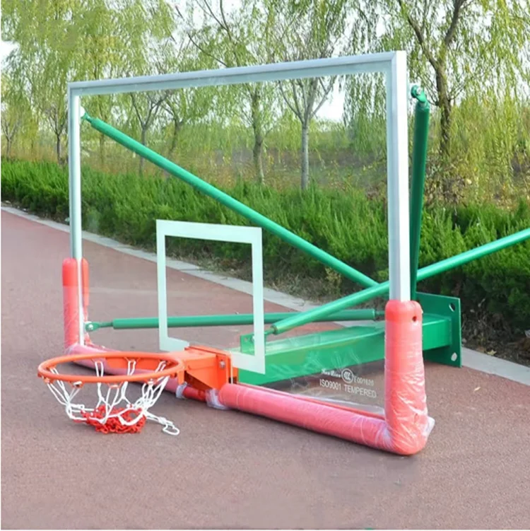 Factory wholesale FIBA 10mm 12mm tempered glass plexiglass basketball board portable basketball glass backboard for sale
