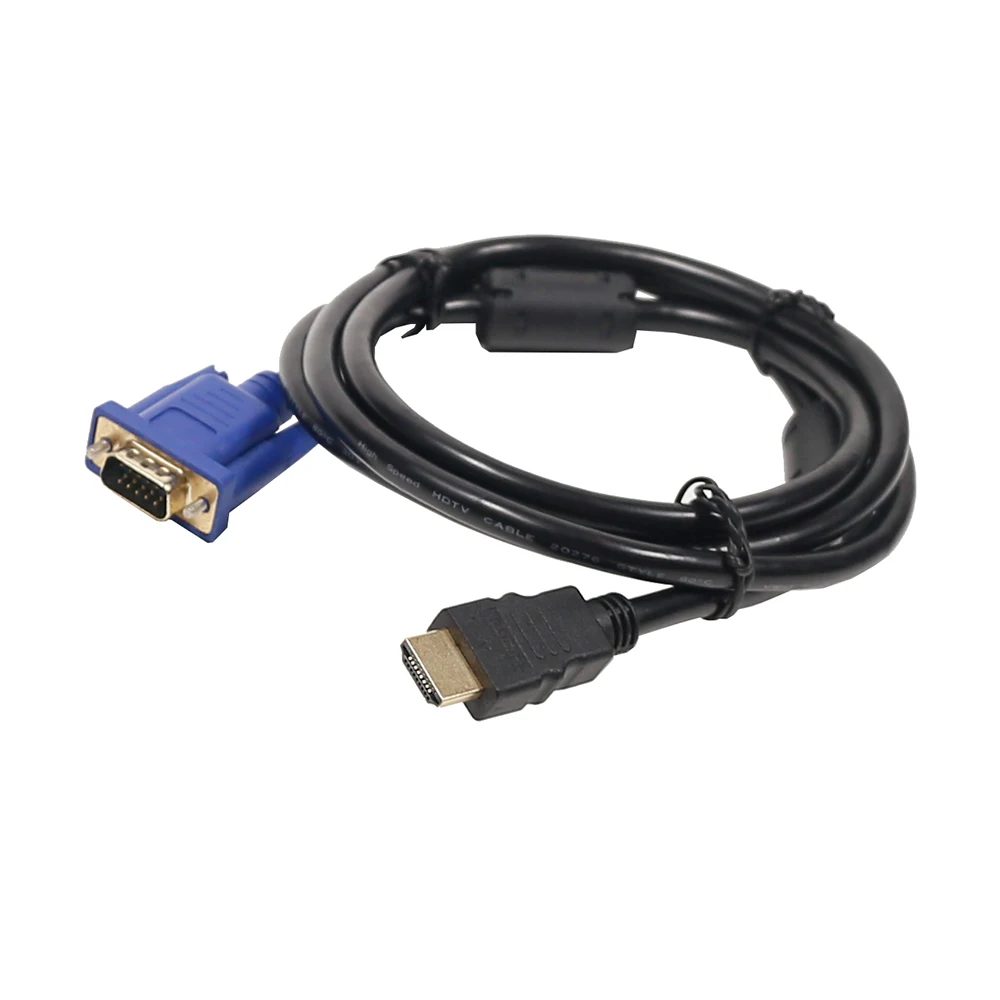 Wholesale PC Computer Monitor Extension VGA Male to Male Cable Computer Accessory  Extension Cable HD 15 Male to VGA