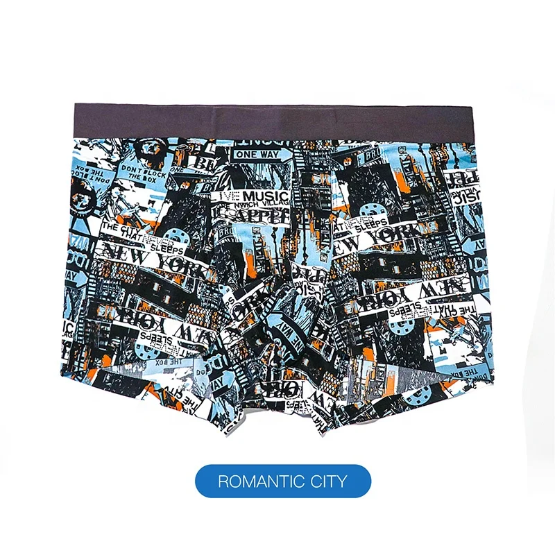 
Under Clothes manufacturer sexy ice silk boxershorts mens underwear from China 