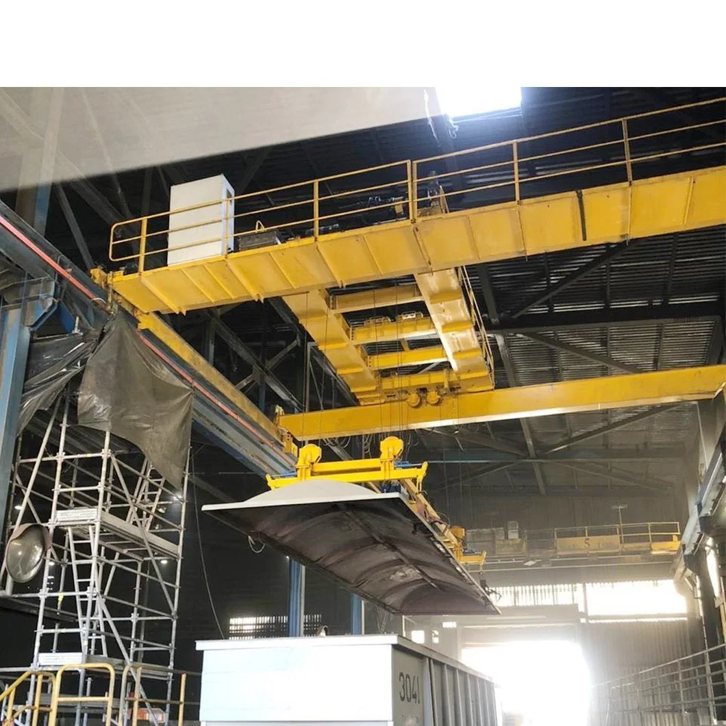 ISO Standard Double Girder EOT Crane with Open winch for Mining Workshop