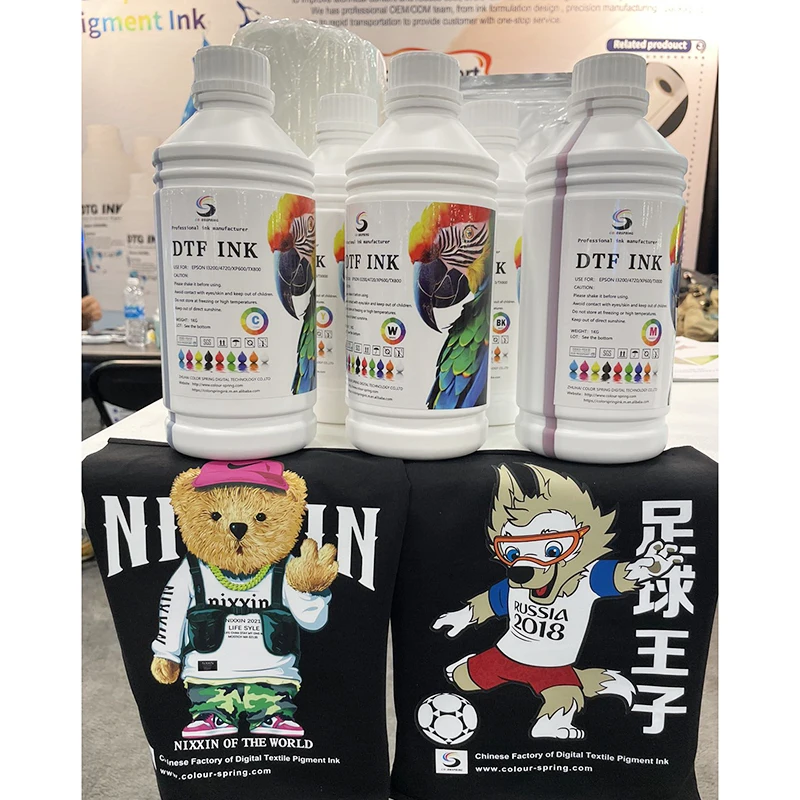 Чернила DTF Oem 1 литр белых пигментных чернил 1000 мл система vator ciss для Epson 4800 dtf чернила