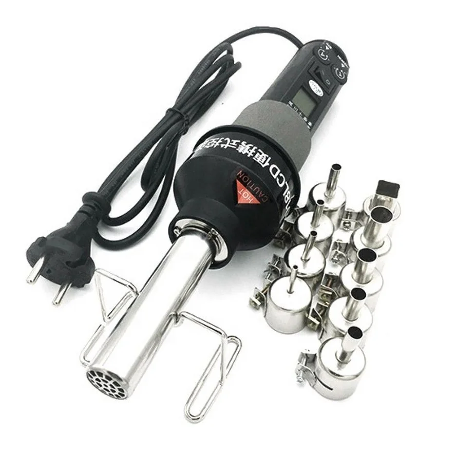 GJ-8018LCD 450 Вт портативный тепловой пистолет с контролем температуры