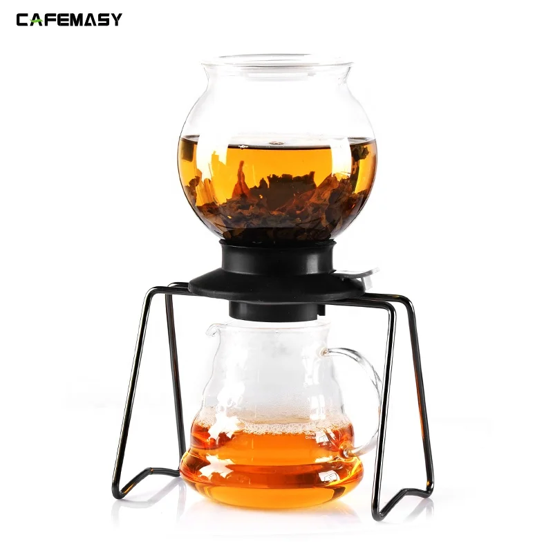 Food Grade 1000Ml Heat Resistant Borosilicate Glass Coffee Dripper Pot Tea Maker Teapot Tea