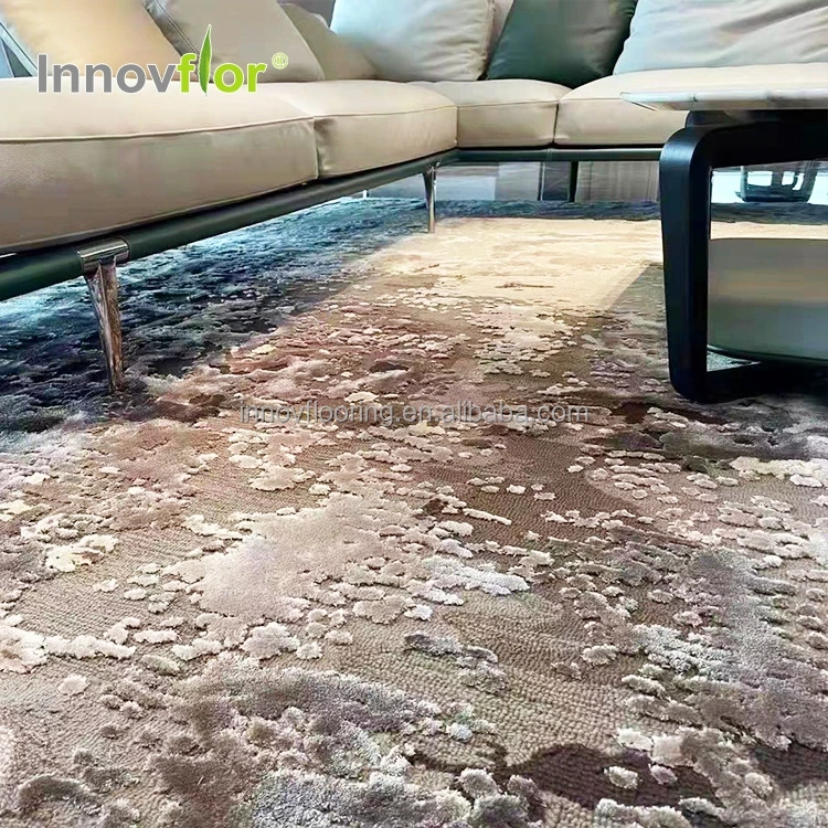 Customized Hand Made Living Room Faux Sheepskin Fur Carpet Sofa Mat Area Rug Acrylic Sheep Technics Decorative