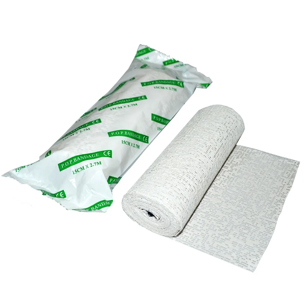 High Quality CE ISO Approved Medical Surgical Orthopedic POP Bandage Roll Plaster Of Paris
