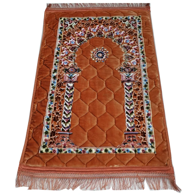 cheap factory price wholesale  export quilting soft foam travel pocket padded prayer mat