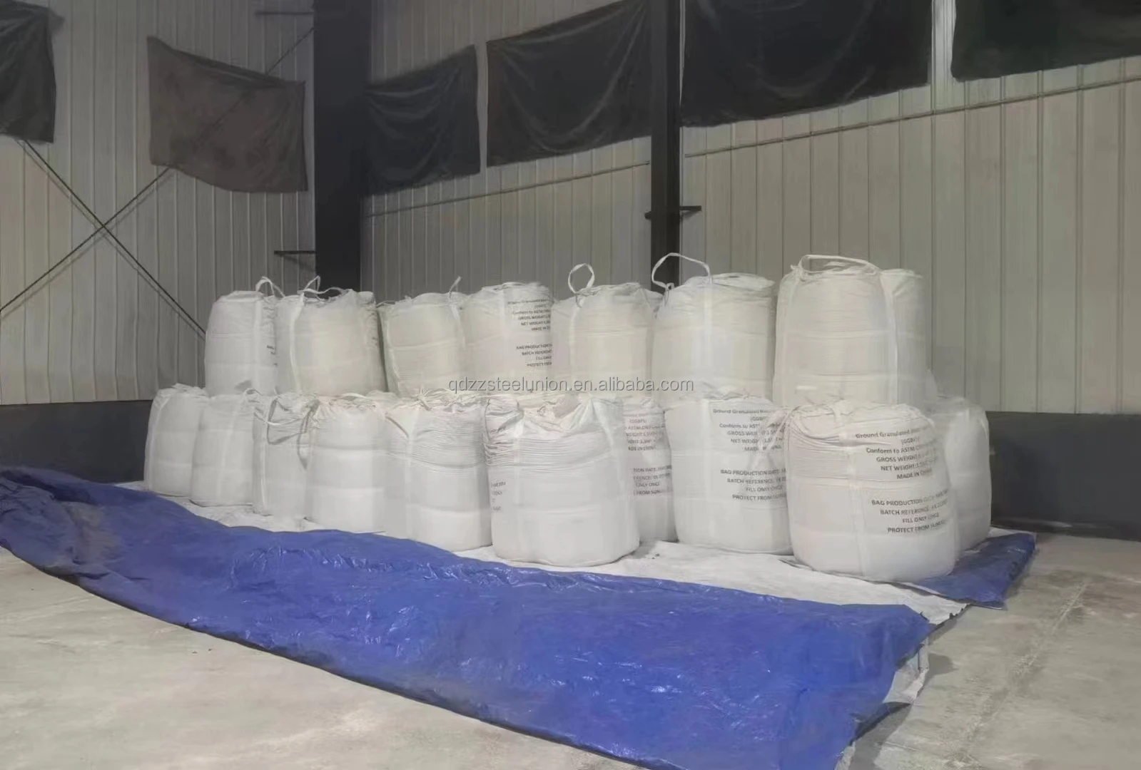GGBFS slag powder ground granulated blast-furnace slag wholesale shipment