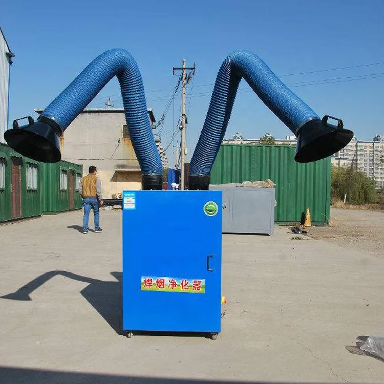 Индивидуальный мобильный сварочный экстрактор изготовленный в
