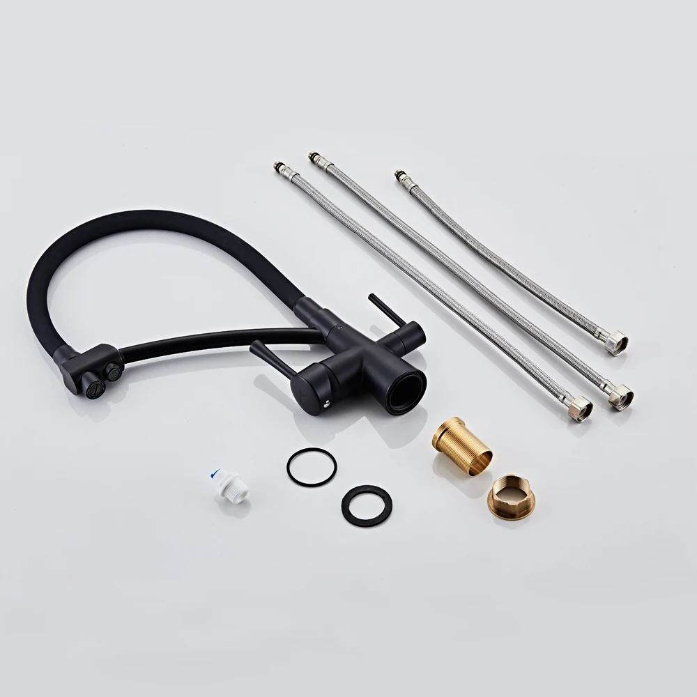 Yundoom Oem Torneira Black Plastic Gallon Faucet Llave Grifos Flexibles Robinet Filtro De Agua Para Grifo Cozinha Drinking Taps