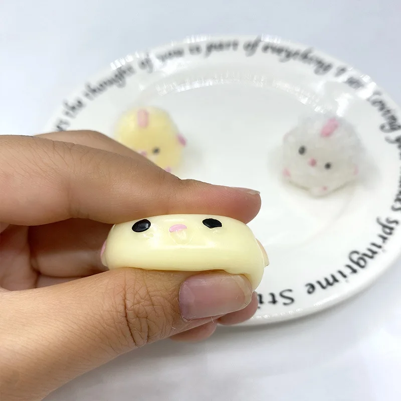 October New Mini Kawaii Animal Chicken Koala Taba Squishy Cute Keychain Dependent Bag Decoration