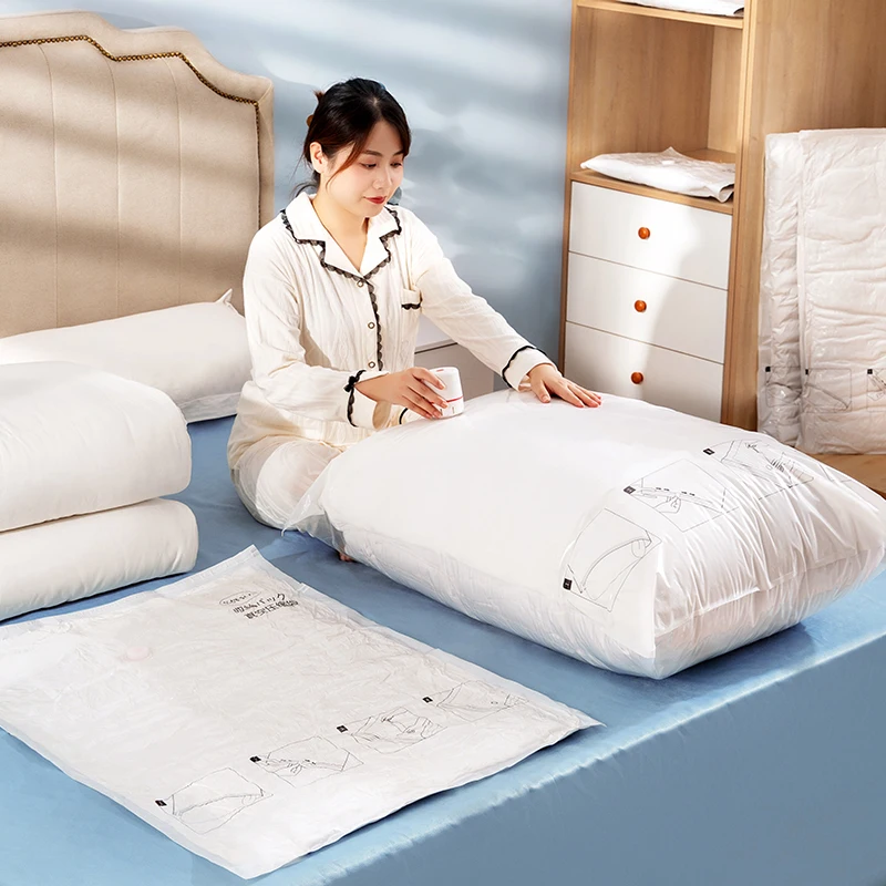 Basics Vacuum Compression Storage Bags With Domestic Travel Compression Bags Vacuum Packing Roll Up