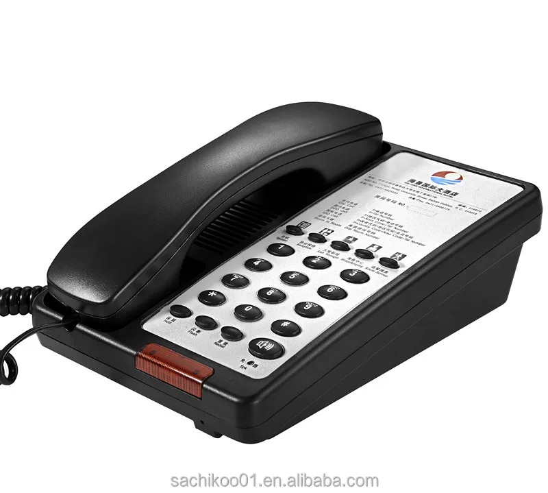 Высококачественный дешевый гостиничный телефон-ресепшн Sachikoo с 10-скоростными