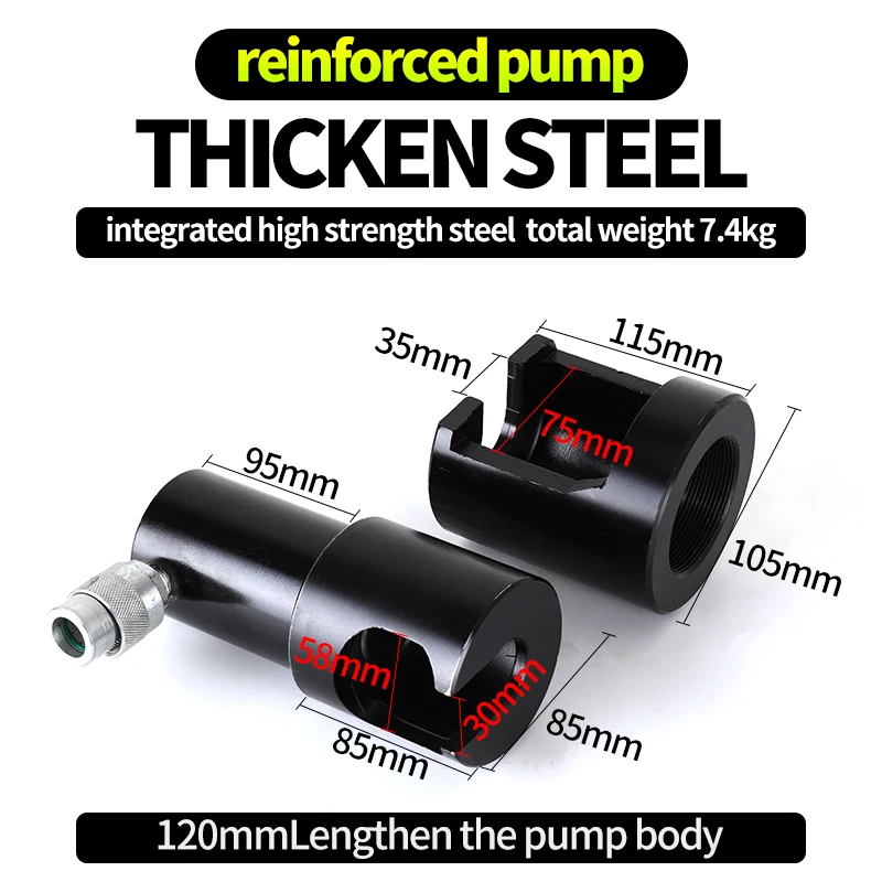 Cheap Portable 10000 Psi Pneumatic Foot Operated Air Driven Hydraulic Pump