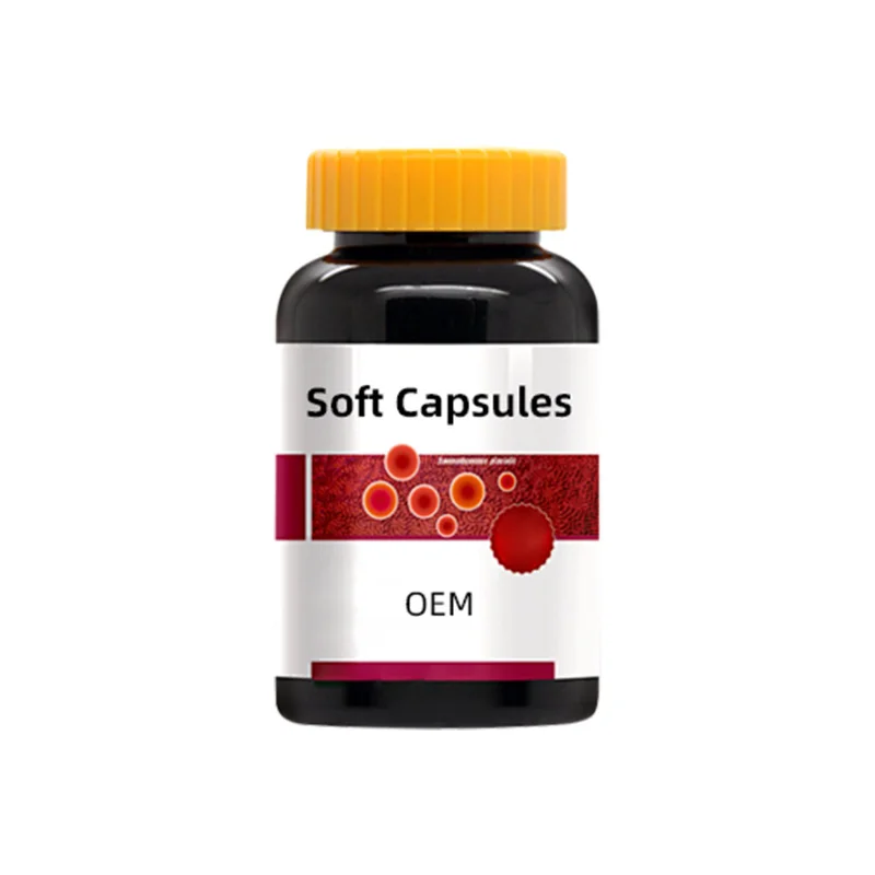 OEM beta carotene soft capsule customized Herbal Health Boosters carotene soft capsules for Eye Health