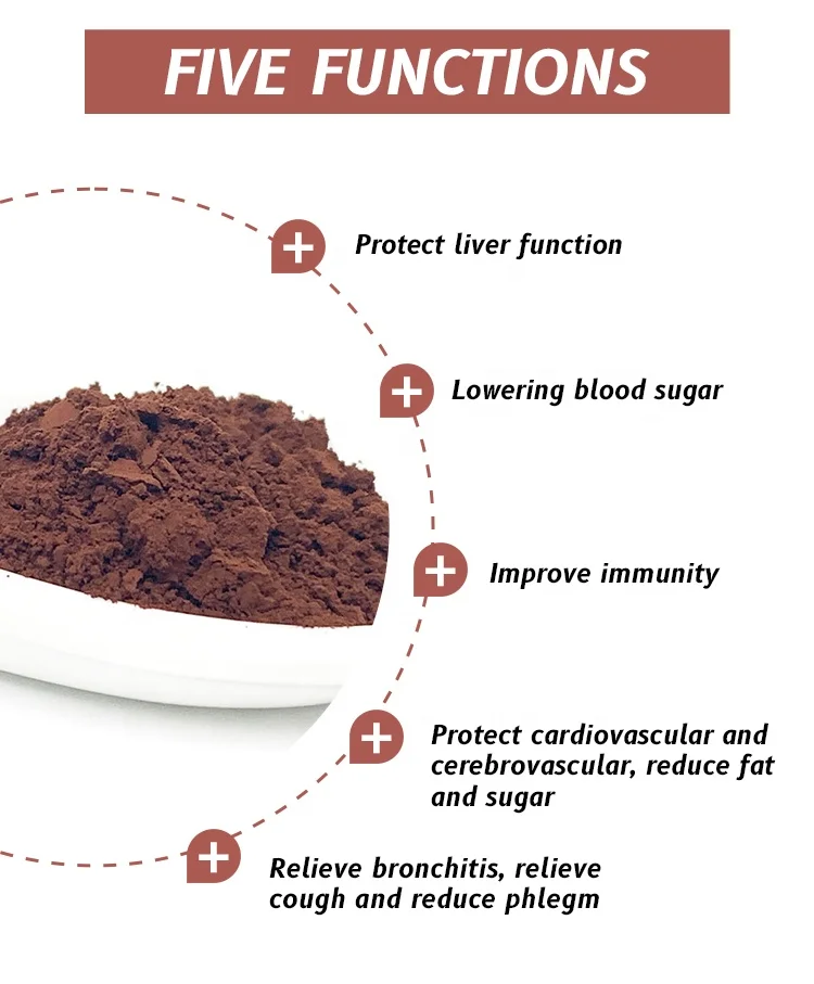 gym supplements Life Island Sporoderm-broken Ganoderma Spore Powder Improve immunity