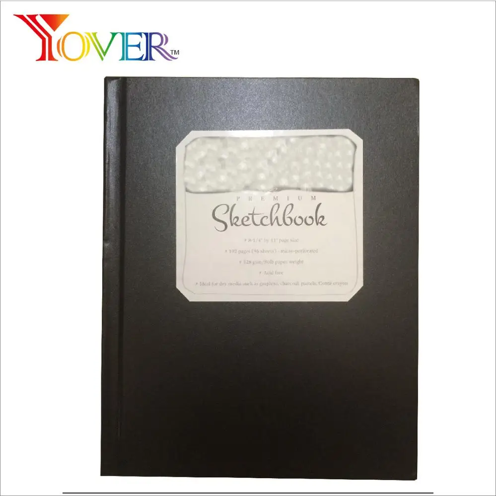 11'x8 1/4' 192 pages(96 sheets) Hardcover Sketching Book