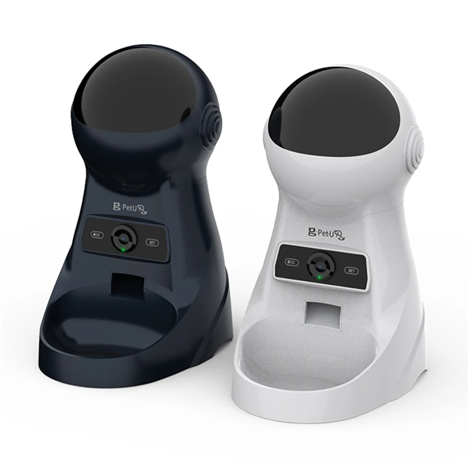 Smart Pet Feeder With Timer Programmable Automatic Feeder Pet Wifi Camera