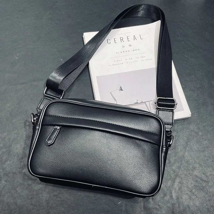 2023 Low MOQ Custom Sport Fashion Style Messenger Crossbody Bag High Quality Men Custom Shoulder Bag