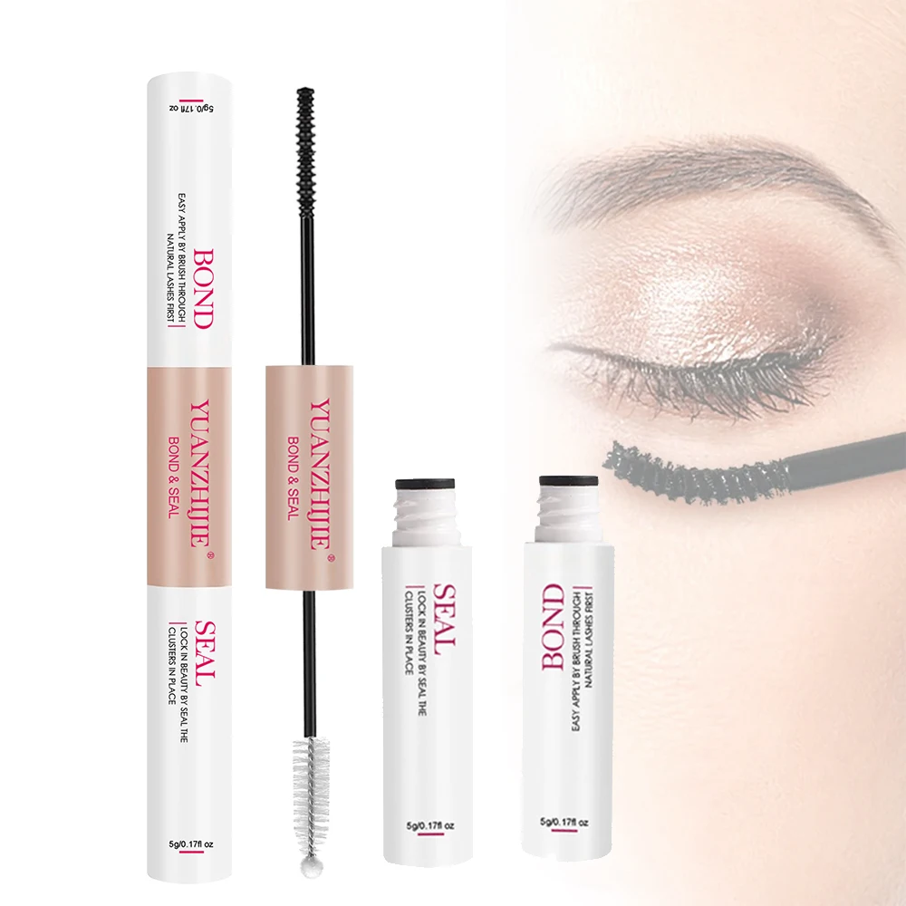 MASSCAKU Bond And Seal 2 In 1 48 Hours Long Lasting Waterproof For Cluster Diy Lashes Wholesale Customized