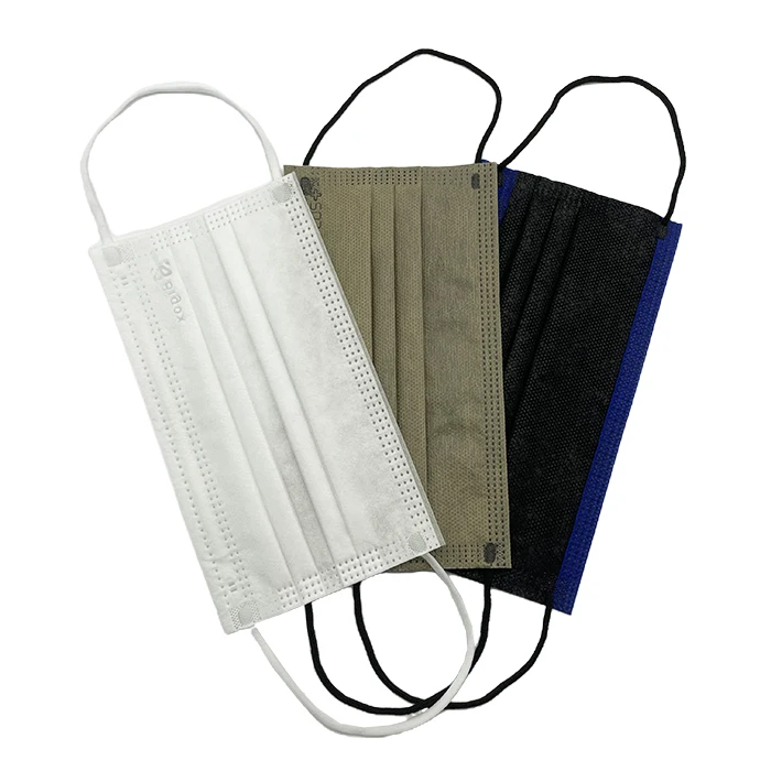 Adult Disposable Maskss Dustproof and Breathable Custom LOGO Brand Maskss 4-layer Fold