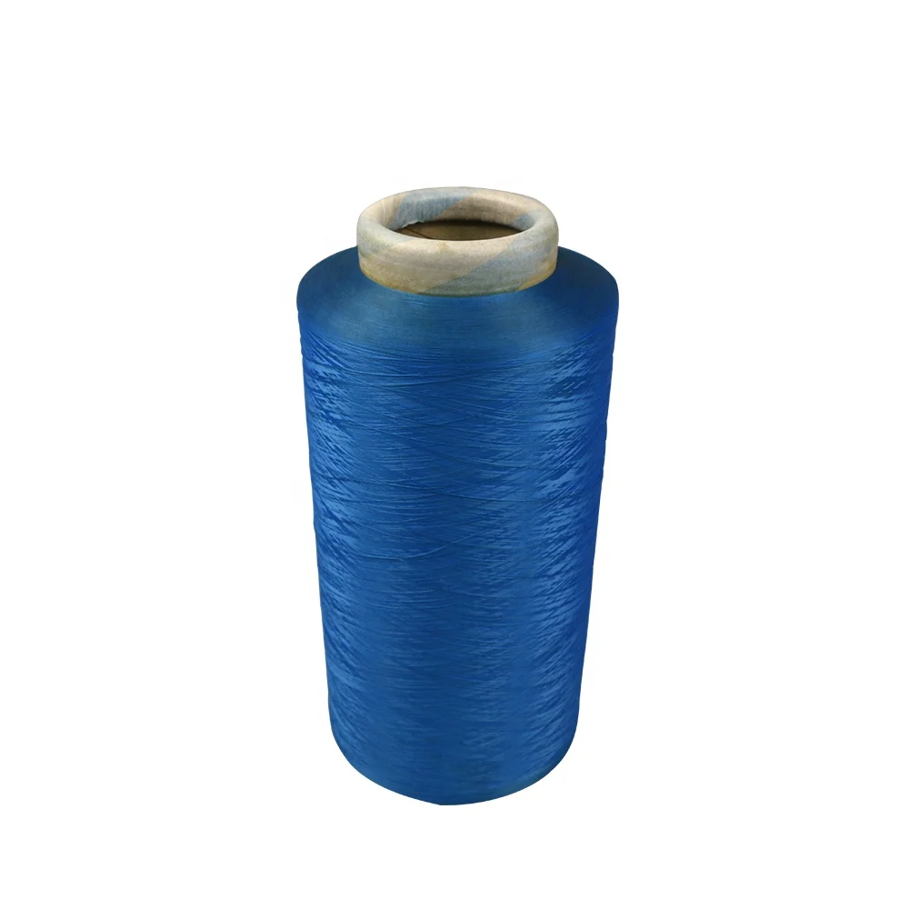 I love this yarn colors 50D-300D/36F-288F filament knitting 100% polyester yarn