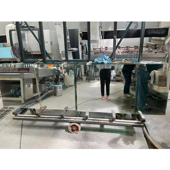 Half transparent touch screen dielectric mirror glass for Magic mirror photo booth