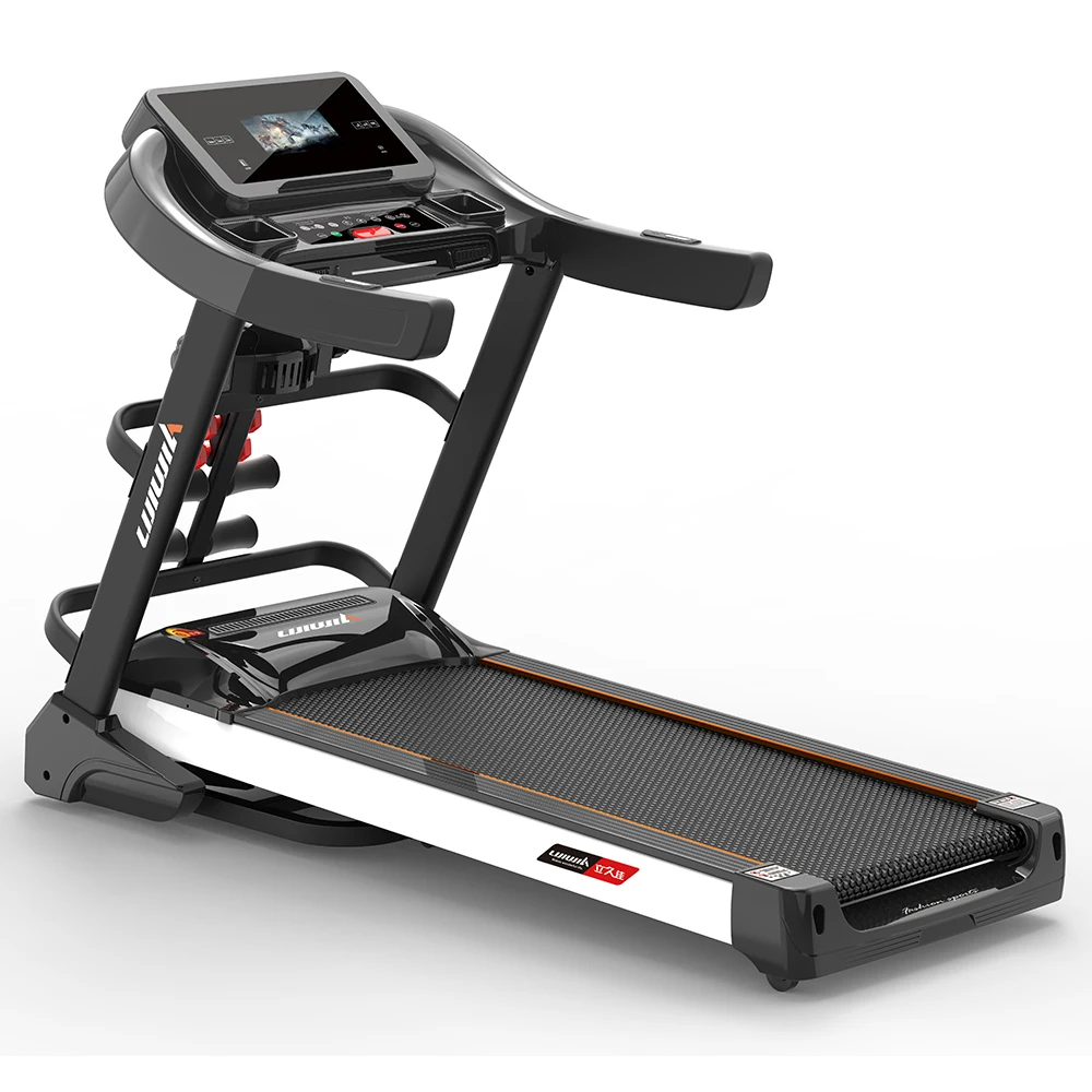 Lijiujia 3.5hp dc motor running machine 150kg user max weight electric commercial treadmill gym professional