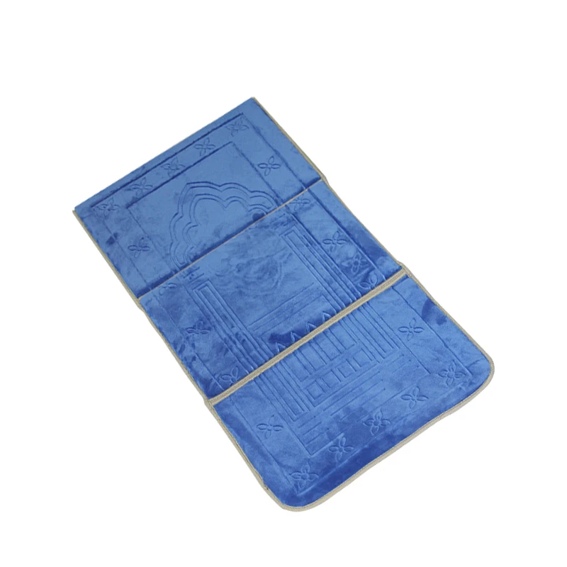 50*110cm islamic foldable family portable muslim prayer mat rug carpet