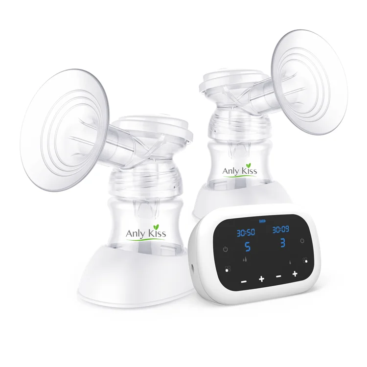 Wholesales babies products double electric pump breast milk with dual motor