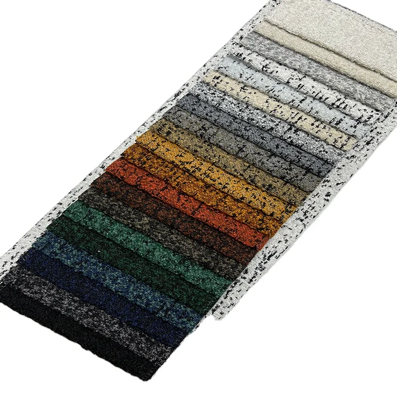 Factory quality linen fabric wholesale woven dyed poly cotton linen furniture cushion textile upholstery quality sofa fabric