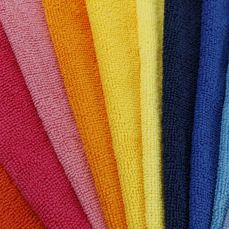 Greenfound 80% Polyester 20% Polyamide microfiber cloth in roll microfiber towel fabric roll microfiber cleaning cloth in roll