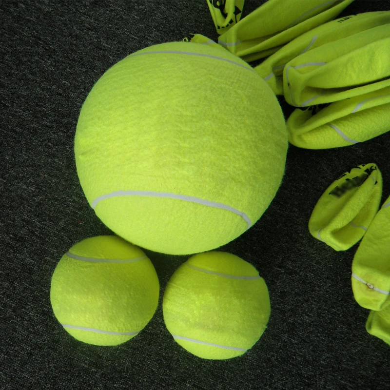 Promotion Gift 6 Inch Big Size Inflatable Tennis Balls for sale