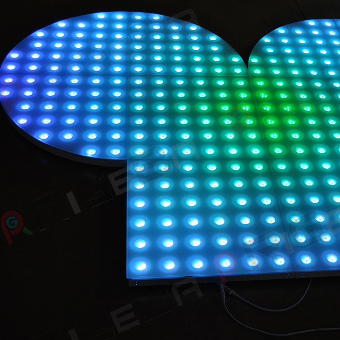 60*60 см специальная форма Led Красочный цифровой