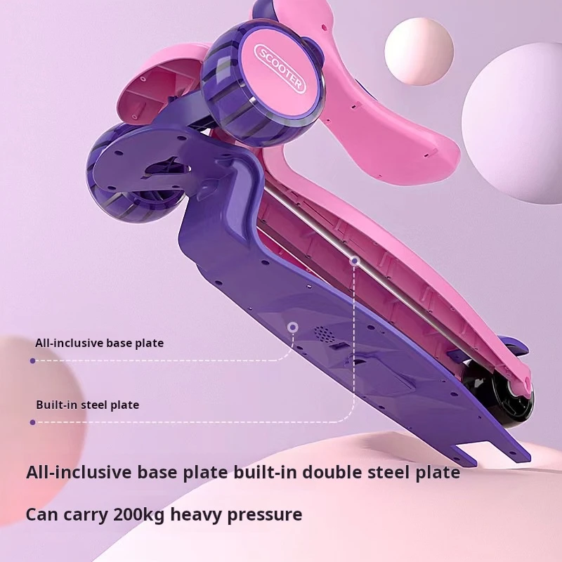 Kids Scooter Wholesale Multifunction Children Scooter Kids Three in one  Kick Kids Scooter For Children Toy