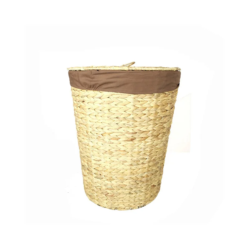 Hot Selling Baskets for Storage Laundry Basket Bamboo Cheap Storage Baskets PE Multifunction Single Customized White Set Rattan