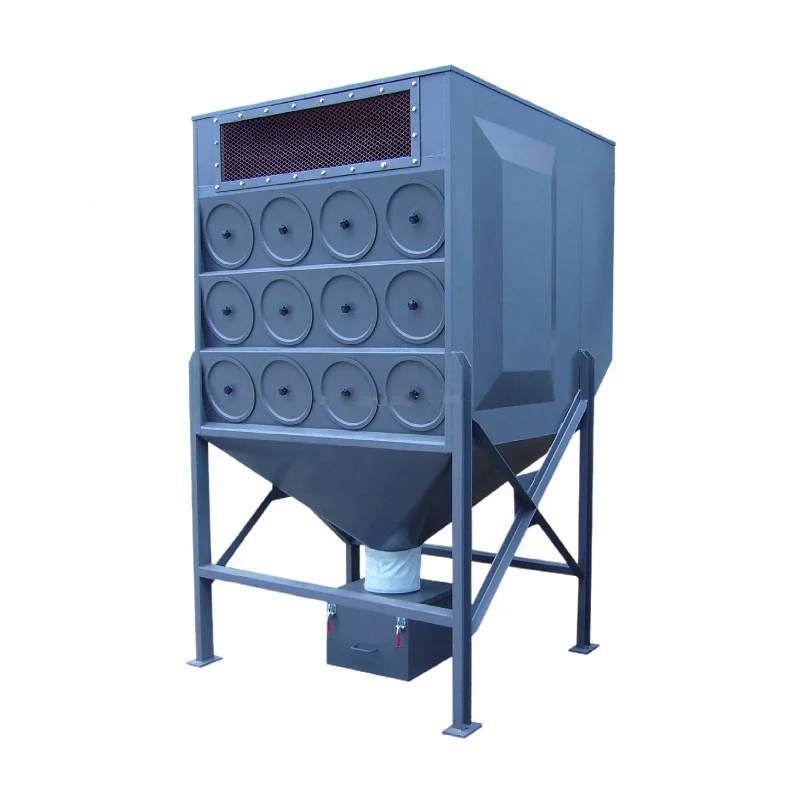 2021 new high qualitied custom sandblasting grinding industrial pulse cartridge dust collector sys