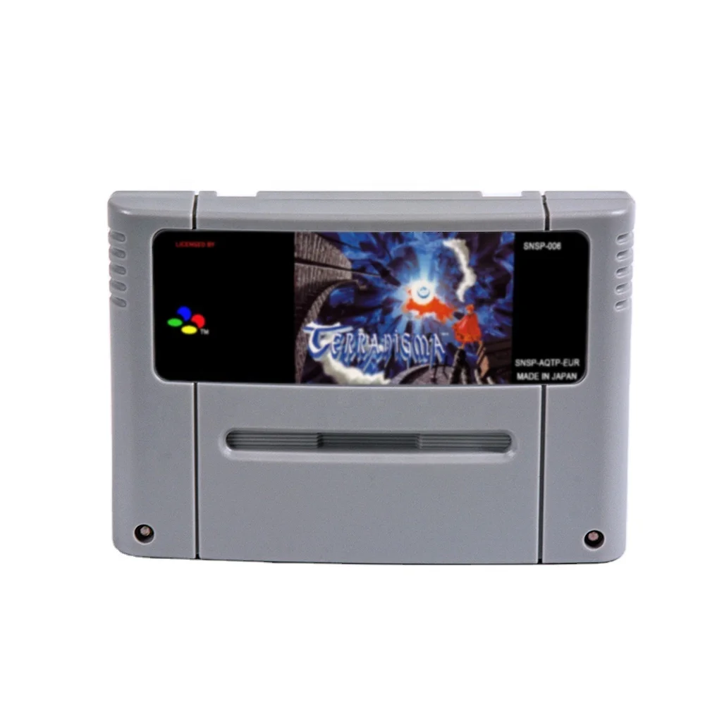 Terranigma - EUR Version Battery Save For SNES 16 Bit Video RPG Game Cartridge