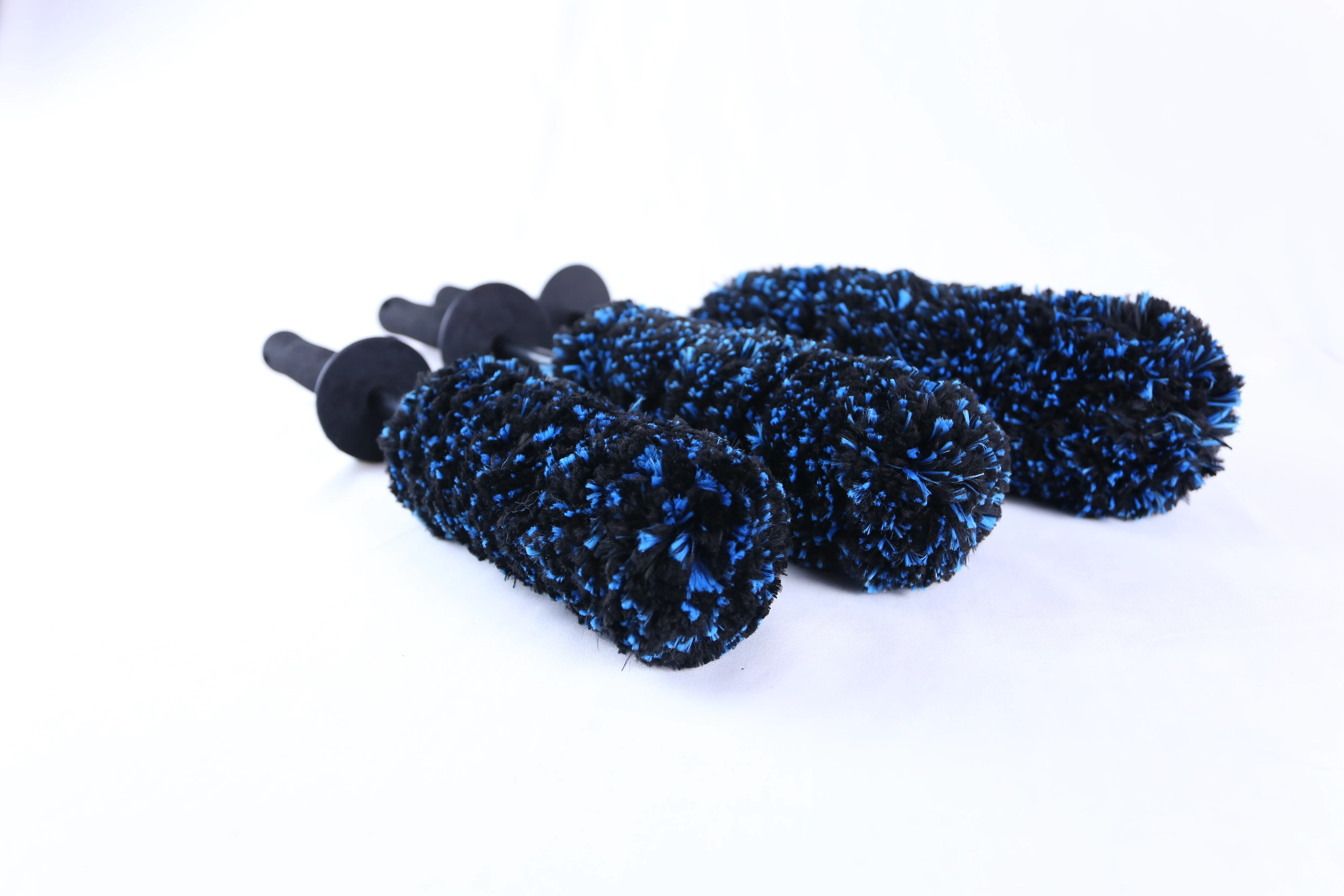 Multiple Use car Cleaning Brush Large Handle Brush With Soft And Microfiber Car Wheel Brush