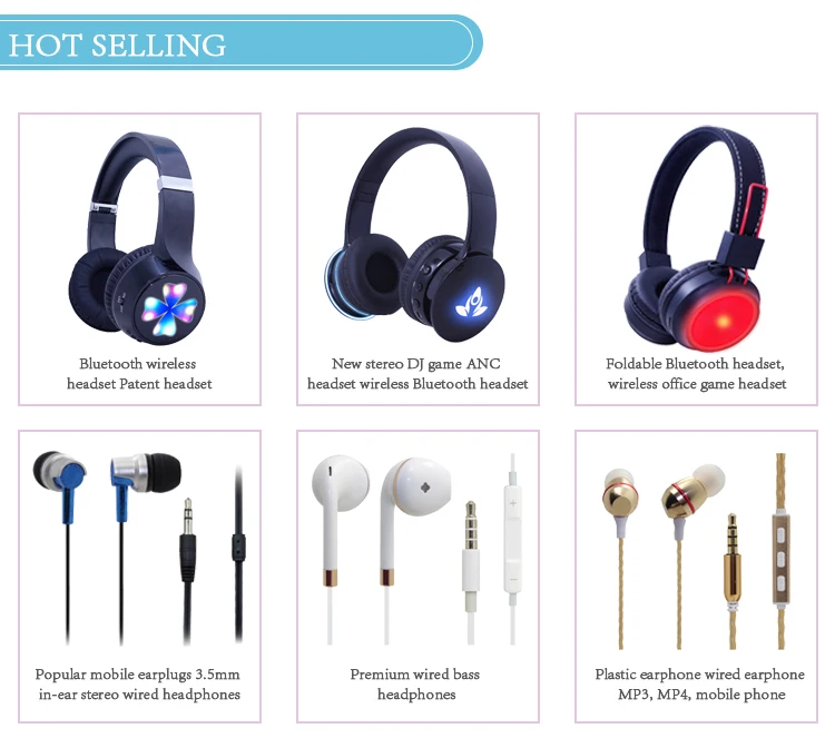 OME & ODM Wired Headband 3.5mm stereo surround sound  headphone Gaming Gamer Headset