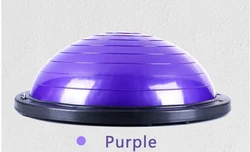 The new best-selling yoga fitness exercise uses semi-circular air pump half ball balance trainer