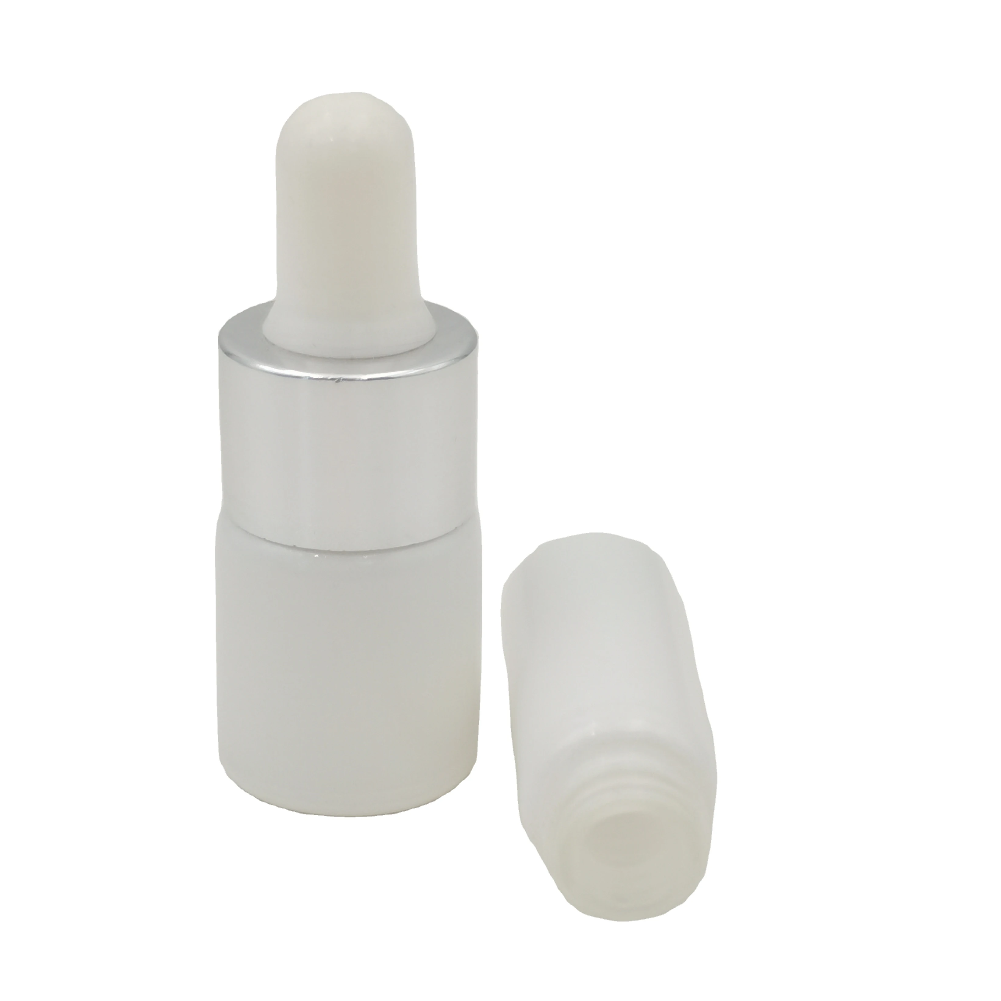 High quality custom colors capacity  6ml spraying coat glass vial tube bottle with pipette